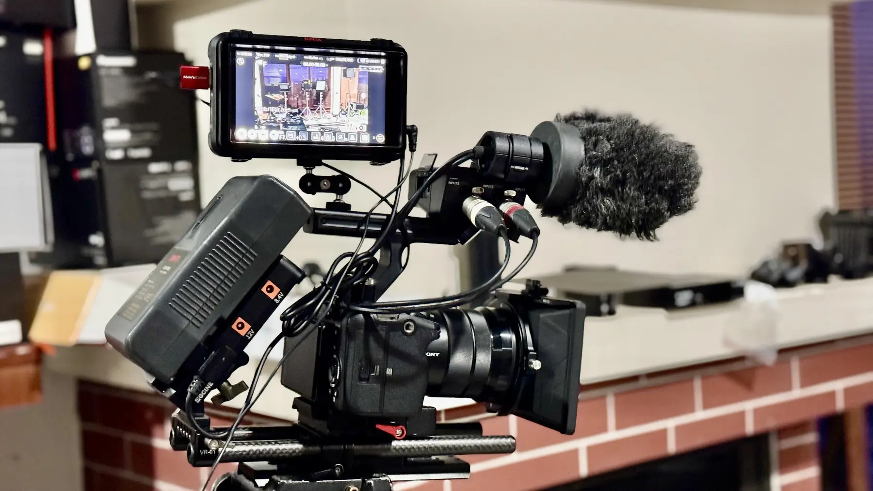Kamera bei einer Videoproduktion