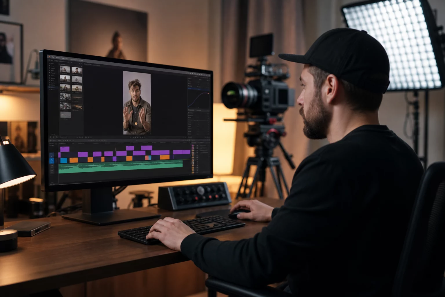 Bryan von RuhrVisuals mit professioneller Kamera